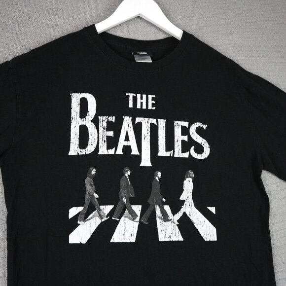 The Beatles Abbey Road Graphic Tee 2024 Mens Small Black - Picture 7 of 8